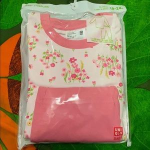 Uniqlo Baby Pajamas Set Long Sleeve